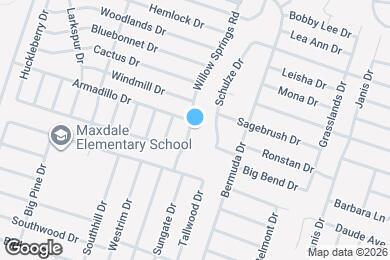 Map image of the property - 2710 Willow Springs Rd