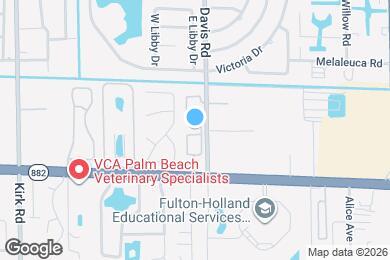 Map image of the property - 3565 Forest Hill Blvd