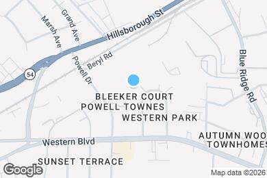 Map image of the property - 4407 Graceland Ct