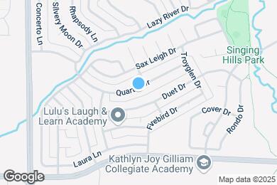 Map image of the property - 1472 Quartet Dr