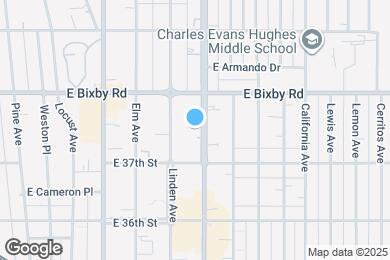 Map image of the property - Bay Towers at Bixby Knolls - 55+ Active Adult Apartments