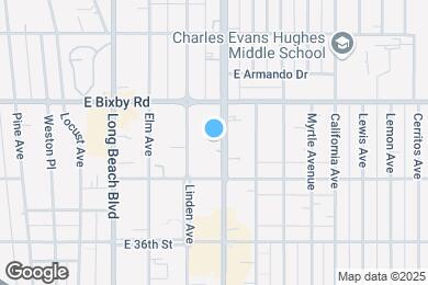 Map image of the property - Bay Towers at Bixby Knolls - 55+ Senior Ap...