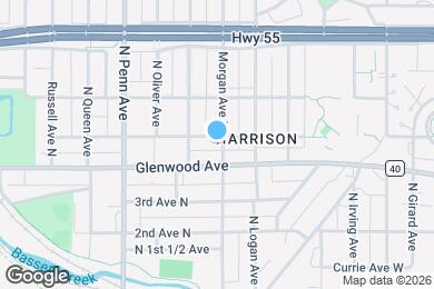 Map image of the property - 1901 N 4th Ave