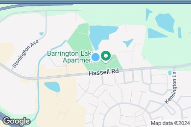 Map image of the property - Barrington Lakes Apartments