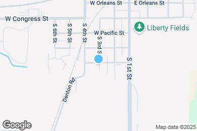 Map image of the property - 709 S 3rd St