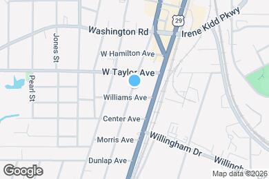 Map image of the property - 3034 E Point St