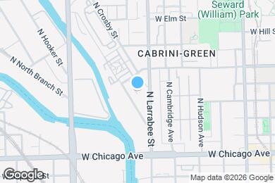 Map image of the property - 917 N Kingsbury St