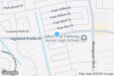 Map image of the property - 21407 Highland Knolls Dr