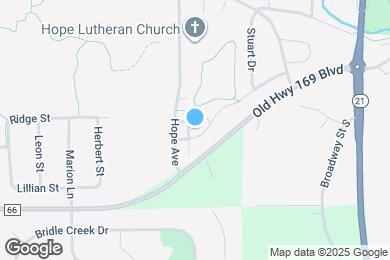 Map image of the property - Jordan Valley Townhomes