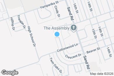 Map image of the property - 2412 Crescent Dr