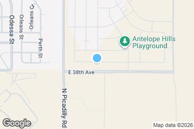 Map image of the property - 21902 E 38th Pl