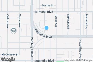 Map image of the property - 5420 Sylmar Ave