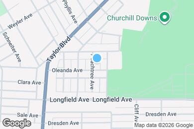 Map image of the property - 3321 Peachtree Ave