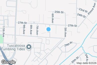 Map image of the property - 2810 6th Ave