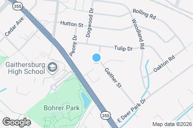 Map image of the property - 406 Gaither St