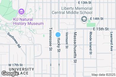 Map image of the property - 1505 Kentucky St