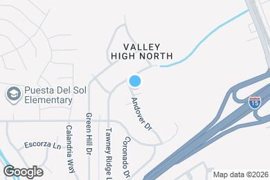 Map image of the property - 16183 Andover Dr