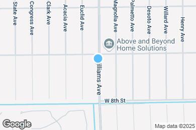 Map image of the property - 819 Williams Ave