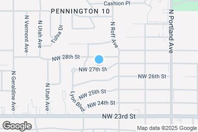 Map image of the property - 3935 NW 27th St