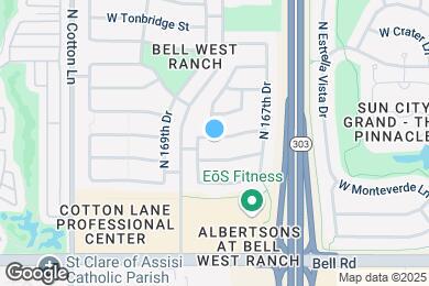 Map image of the property - 16845 W Windermere Way