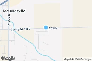 Map image of the property - 5763 County Road W 750 N