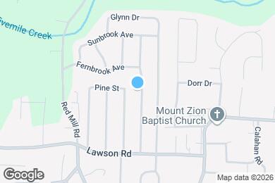 Map image of the property - 252 Westwood Dr