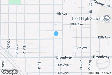 Map image of the property - 1220 20th St