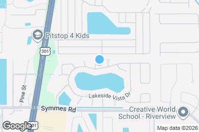 Map image of the property - 10523 Lakeside Vista Dr