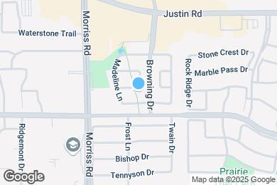 Map image of the property - 2001 Dillon Ct