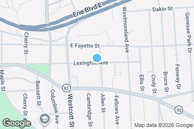 Map image of the property - 300 Allen St