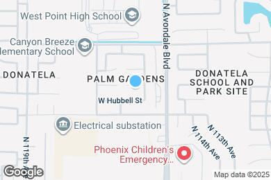 Map image of the property - 11583 W Holly St