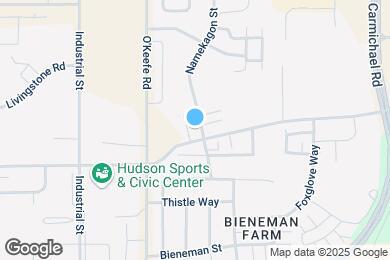 Map image of the property - 1551 Namekagon St