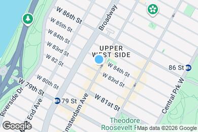Map image of the property - AMSTERDAM AVENUE