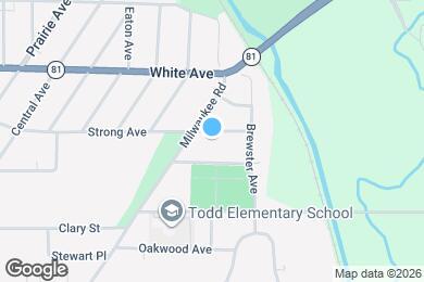 Map image of the property - 1820 Strong Ave