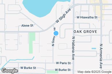 Map image of the property - 6417 N Gomez Ave
