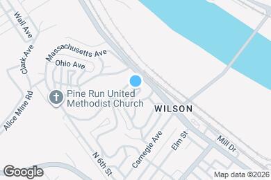 Map image of the property - 119 New York Ave