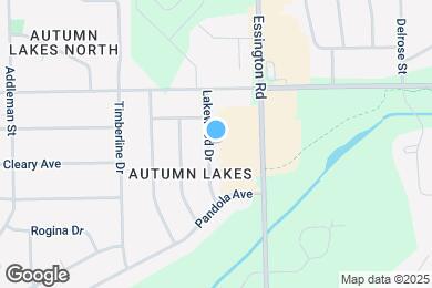 Map image of the property - 1414 Lakewood Dr