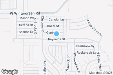 Map image of the property - 1731 Reynolds St