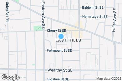 Map image of the property - 923 Blodgett St SE