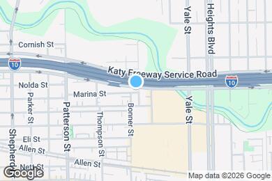 Map image of the property - 1613 Bonner St