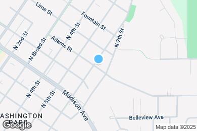 Map image of the property - 1101 N 6th St