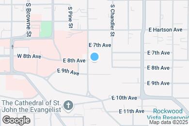 Map image of the property - 837 S Cowley St