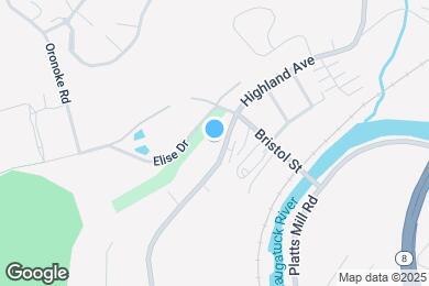 Map image of the property - 1536 Highland Ave