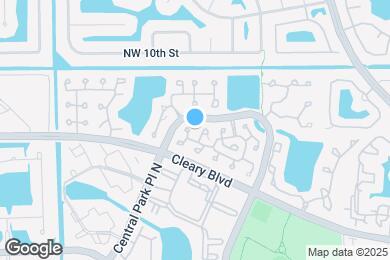 Map image of the property - 9540 NW 8th Cir