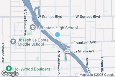 Map image of the property - 5600 Fernwood Ave