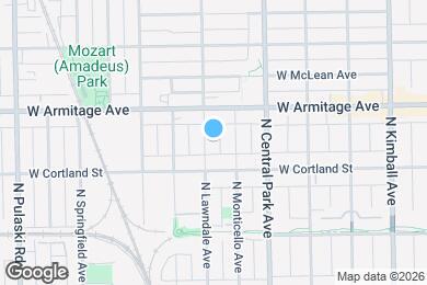 Map image of the property - 1927 N Lawndale Ave