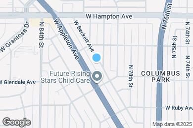 Map image of the property - 8029 W Beckett Ave