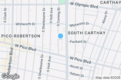 Map image of the property - 1210 S Corning St