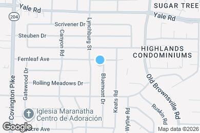 Map image of the property - 3347 Bluemont Dr