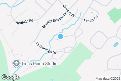 Map image of the property - 1321 Merry Hill Court